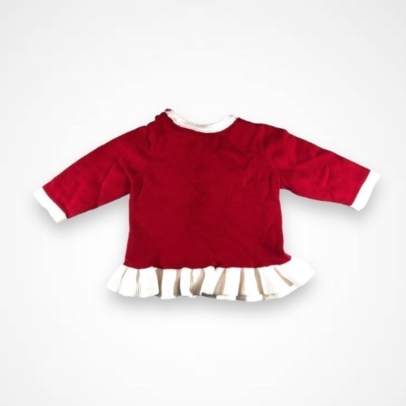 H&M  Red Long Sleeve Christmas Sweater - Picture 4 of 5